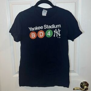 Yankee stadium t-shirt size small.